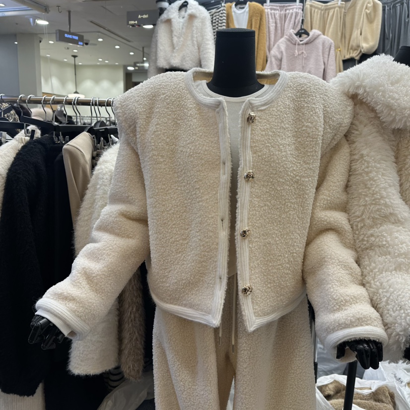 A-DEL韓國代購㊣女士新品推薦職業人氣熱賣25秋冬休閑夾克A-DEL夾克圖色1