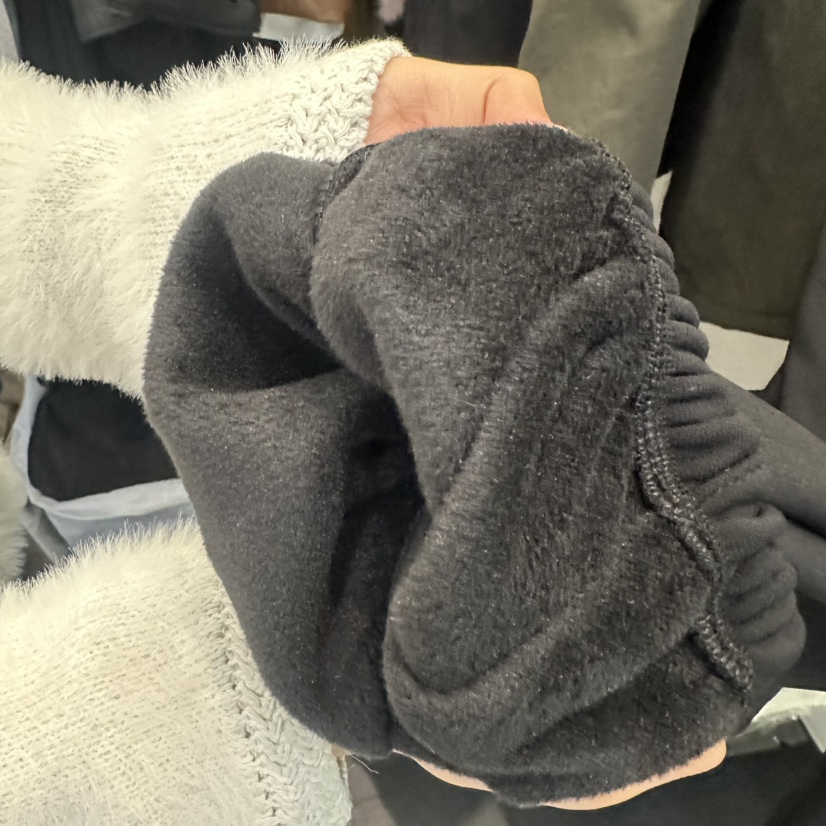 FLAMME TOIT東大門㊣代購女士新品人氣休閑休閑褲加絨貂皮FLAMME TOIT休閑褲