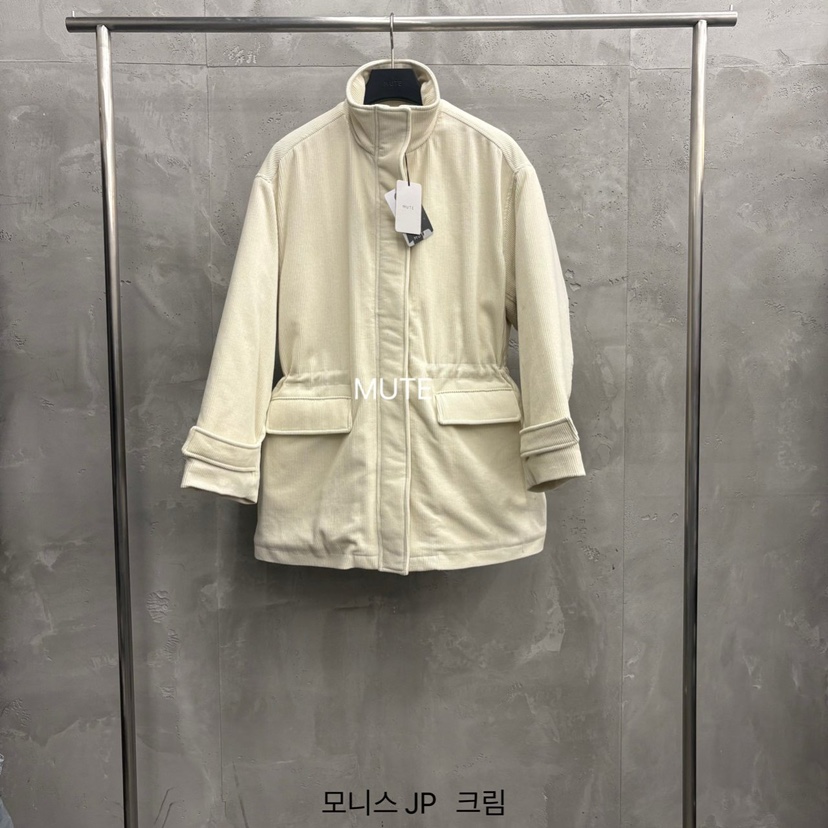 MUTE-P東大門㊣代購女裝新品時尚推薦25秋冬熱賣短款棉服棉MUTE短款棉服圖色1