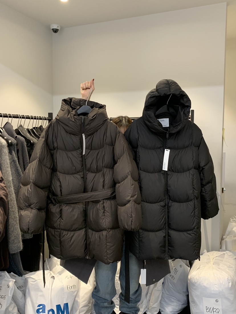 FORTH東大門㊣直郵女裝新款推薦人氣休閑時尚25秋冬長款羽絨服FORTH長款羽絨服
