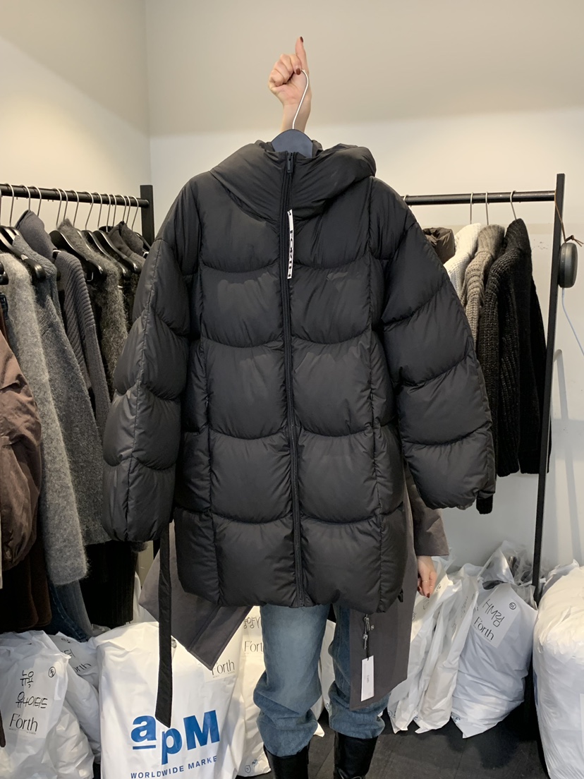 FORTH東大門㊣直郵女裝新款推薦人氣休閑時尚25秋冬長款羽絨服FORTH長款羽絨服圖色2