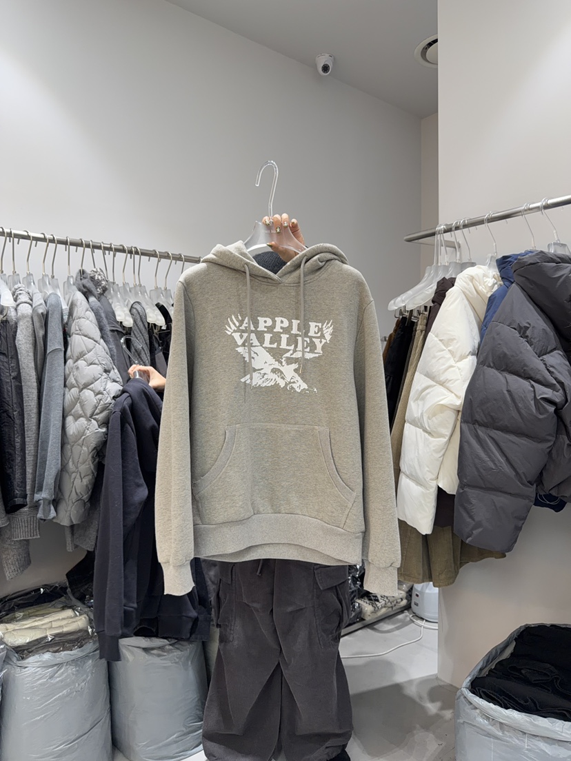 LOOKK東大門㊣直郵女裝新款推薦時尚25秋冬人氣職業休閑衛衣LOOKK衛衣圖色1