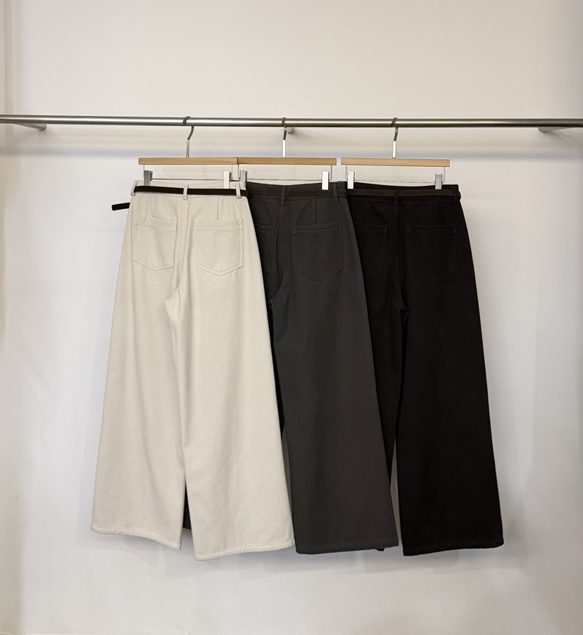 TWENTY FOUR SEVEN24-7東大門㊣代購女士新款推薦休閑褲含腰帶TEWNTY FOUR SEVEN24-7休閑褲