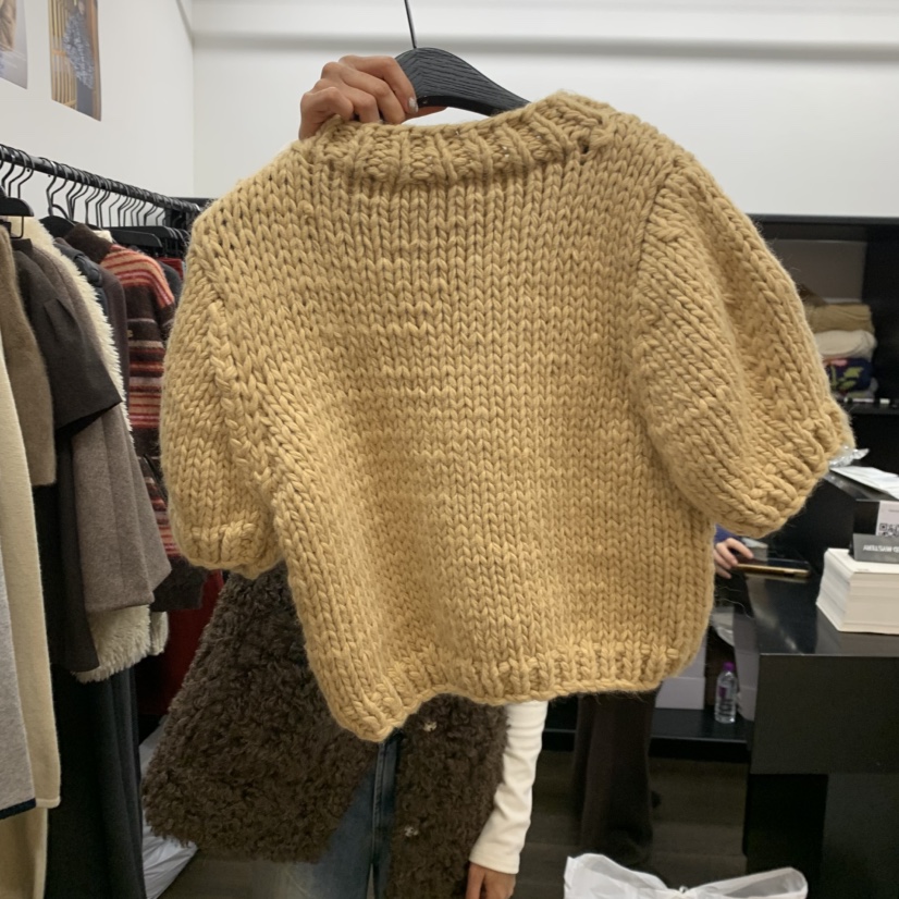 UNANSWERED-MYSTERY韓國直郵㊣女士新品熱賣人氣休閑25秋冬毛衣UNANSWERED-MYSTERY毛衣