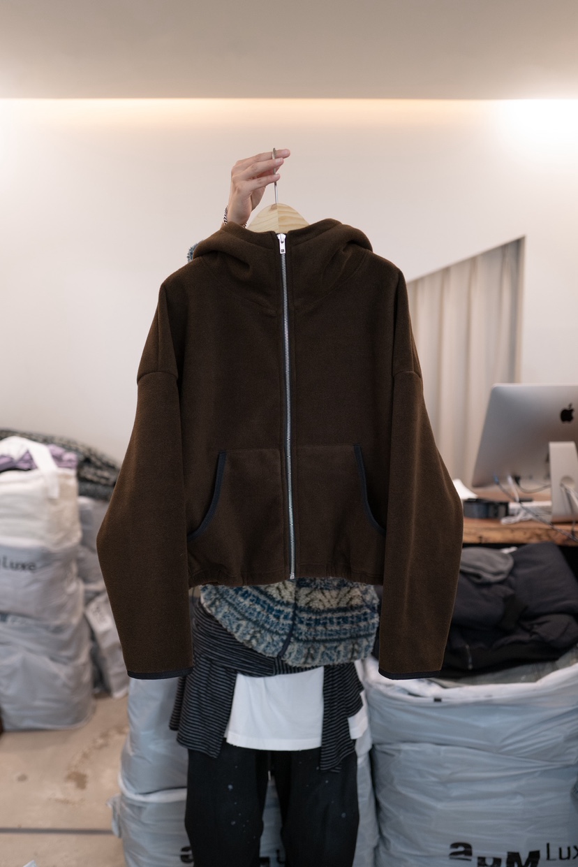 FRIC韓國直郵㊣女裝新款休閑推薦熱賣25秋冬職業人氣衛衣兜帽FRIC衛衣圖色2