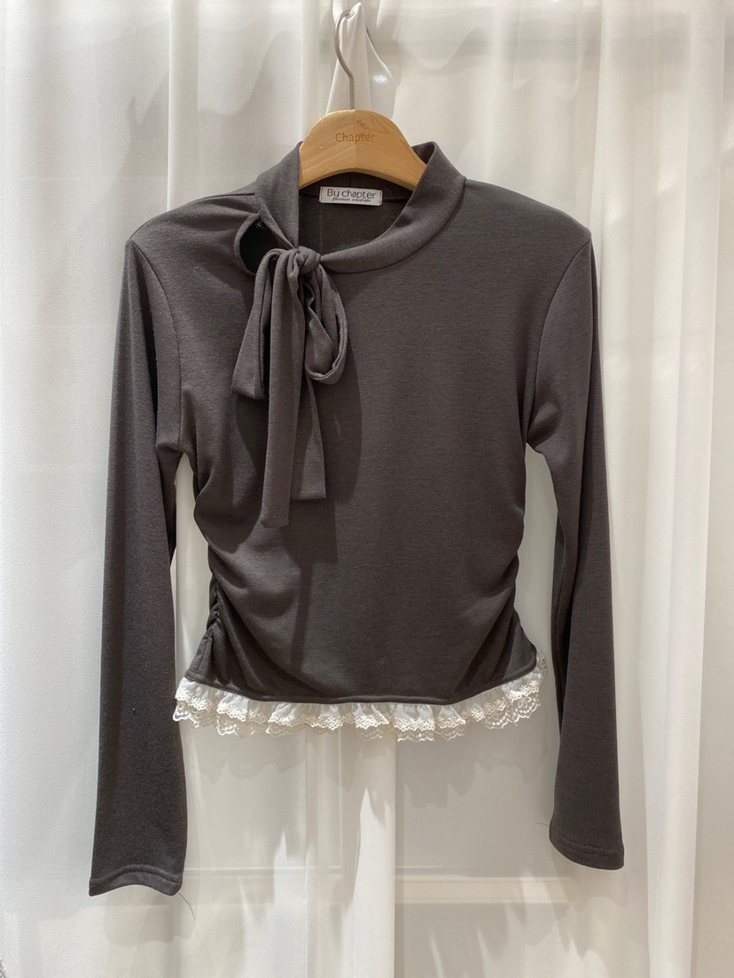 BY CHAPTER韓國直郵㊣女士新款職業推薦時尚休閑熱賣長袖T恤BY Chapter長袖T恤圖色3