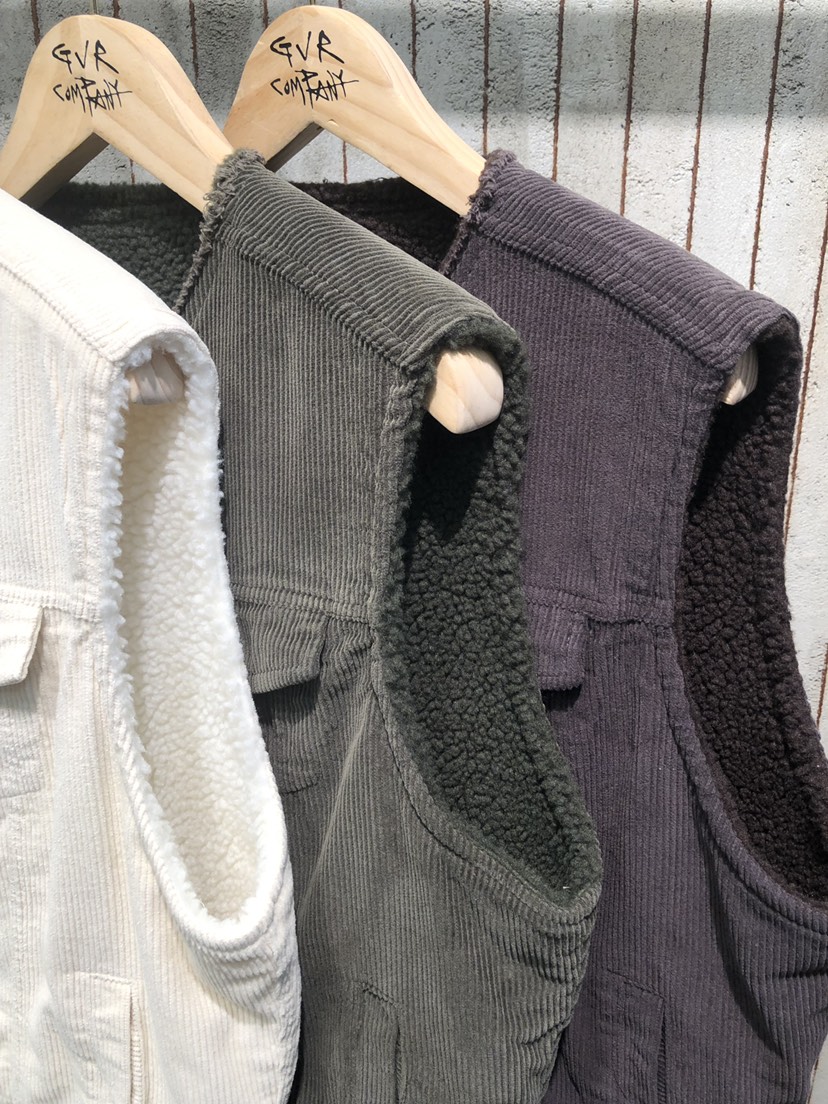 GVR COMPANY韓國直郵㊣女裝新款人氣25秋冬休閑職業馬甲抓絨GVR-COMPANY馬甲