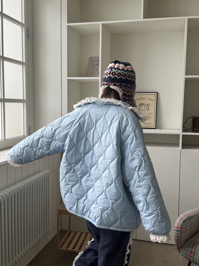 DE LINE東大門㊣實拍女士新品熱賣職業25秋冬人氣夾克羊毛DE LINE夾克