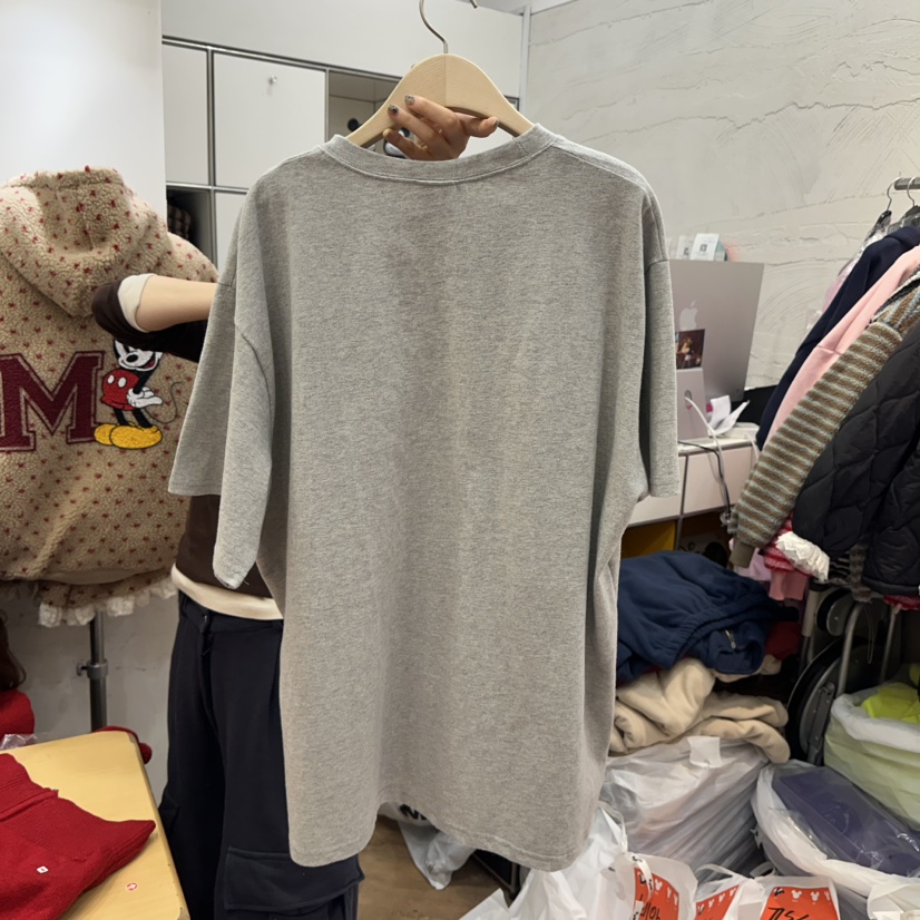 DE LINE韓國代購㊣女裝新款熱賣25秋冬人氣休閑推薦時尚T恤DE LINET恤