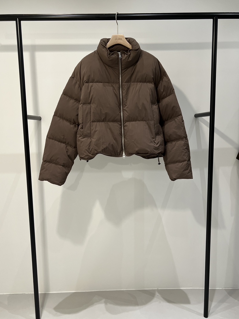 CLAFO東大門㊣代購女裝新品職業25秋冬休閑短款羽絨服填充鴨絨CLAFO短款羽絨服圖色2