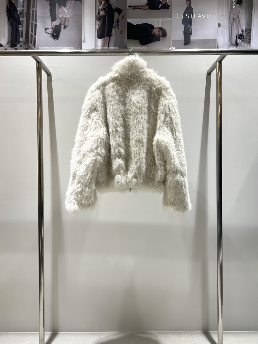 CESTLAVIE東大門㊣直郵女士新品熱賣25秋冬職業人氣短款大衣CESTLAVIE短款大衣