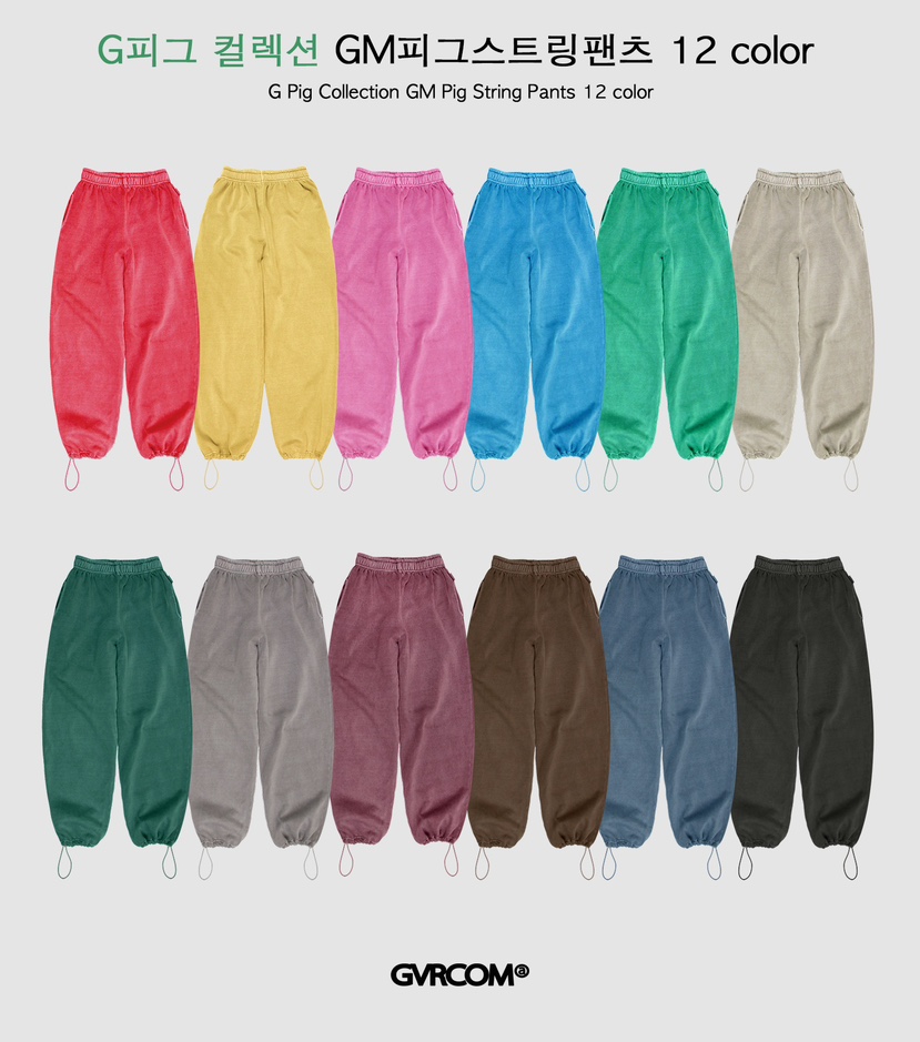 GVR COMPANY韓國代購㊣女士新品時尚人氣推薦休閑褲皮褲豬皮GVR-COMPANY休閑褲