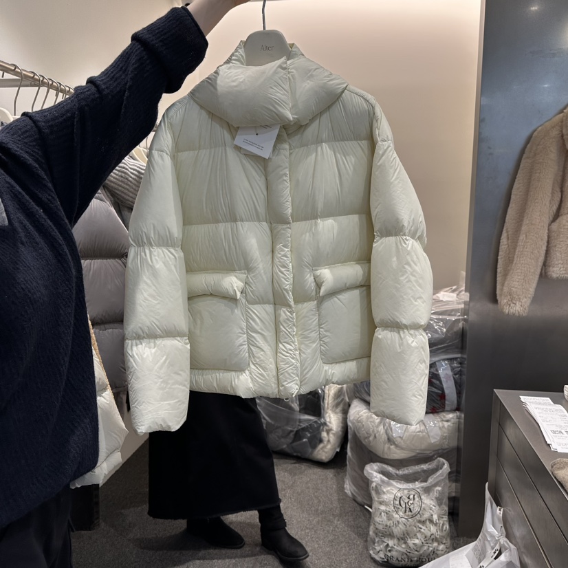 ALTER韓國代購㊣女士新品時尚職業人氣推薦25秋冬短款羽絨服Alter短款羽絨服圖色1