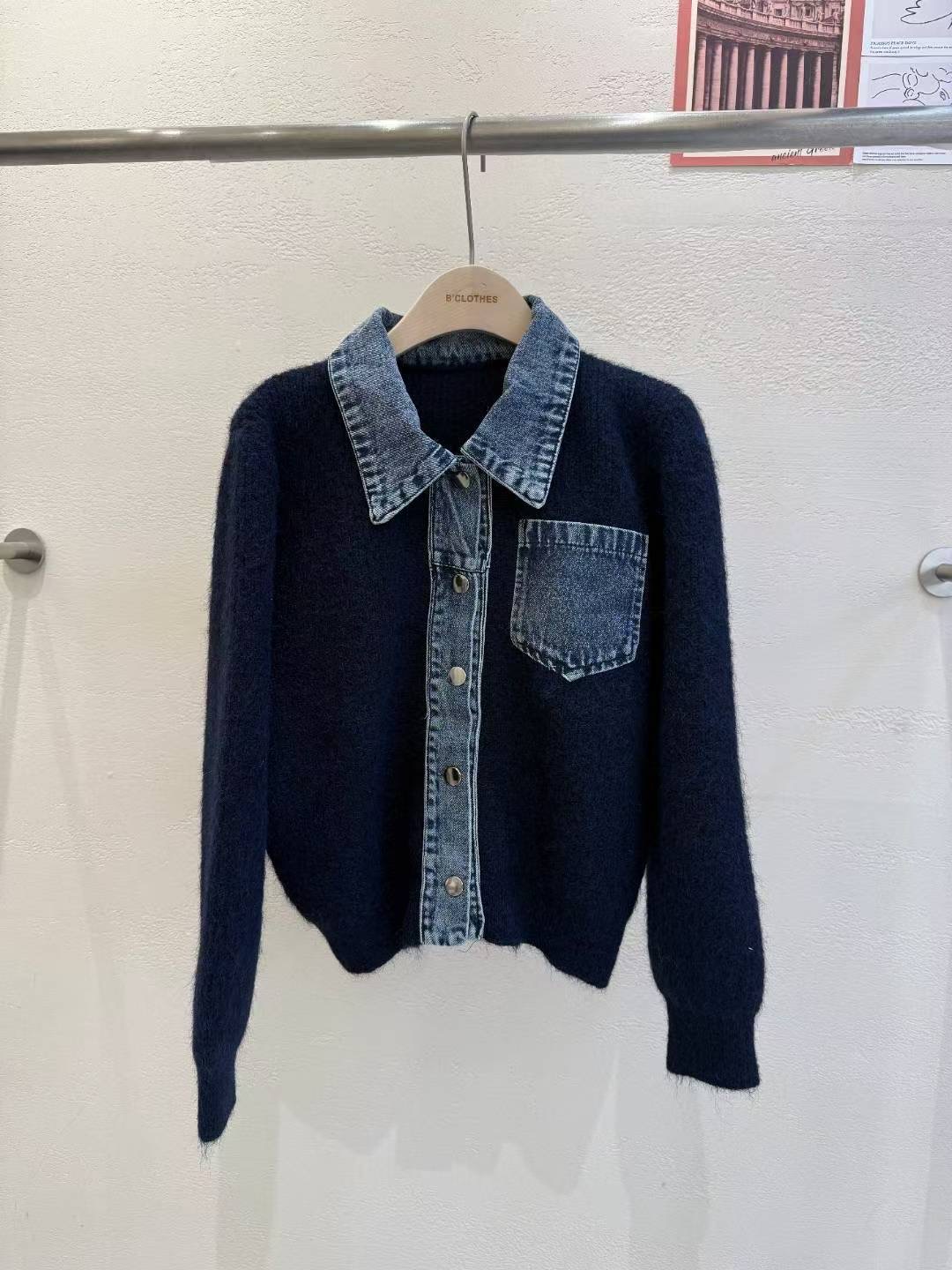 BCLOTHES-비클로스-T東大門㊣直郵女士新品時尚熱賣針織衫B'CLOTHES針織衫圖色1