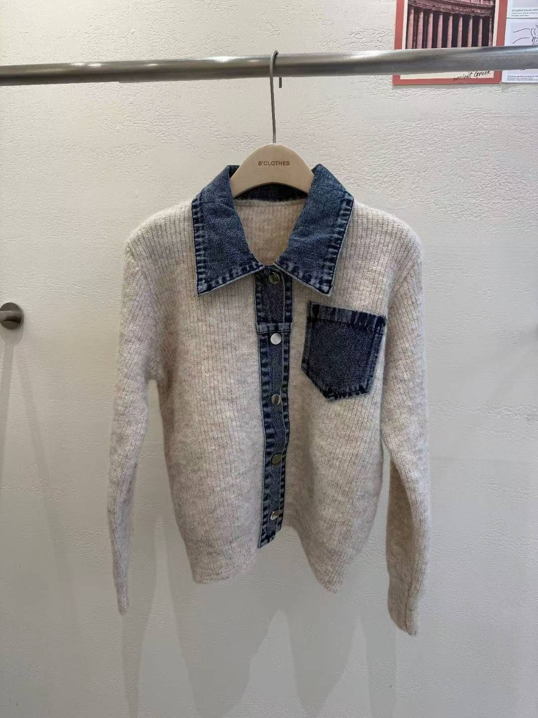 BCLOTHES-비클로스-T東大門㊣直郵女士新品時尚熱賣針織衫B'CLOTHES針織衫圖色4