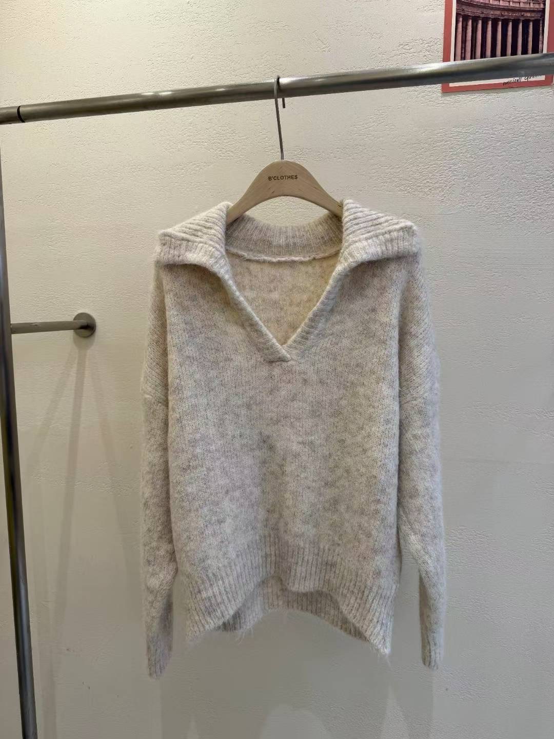 BCLOTHES-비클로스-T東大門㊣實拍女裝新款25秋冬熱賣毛衣B'CLOTHES毛衣圖色1