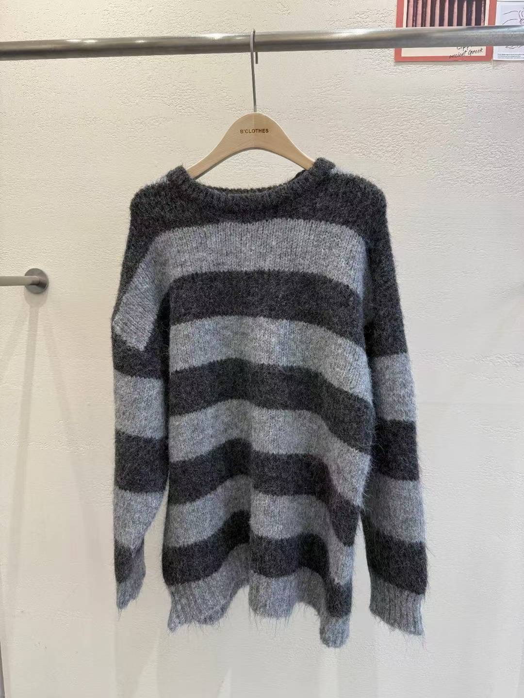 BCLOTHES-비클로스-T韓國代購㊣女裝新款人氣職業推薦毛衣B'CLOTHES毛衣圖色1