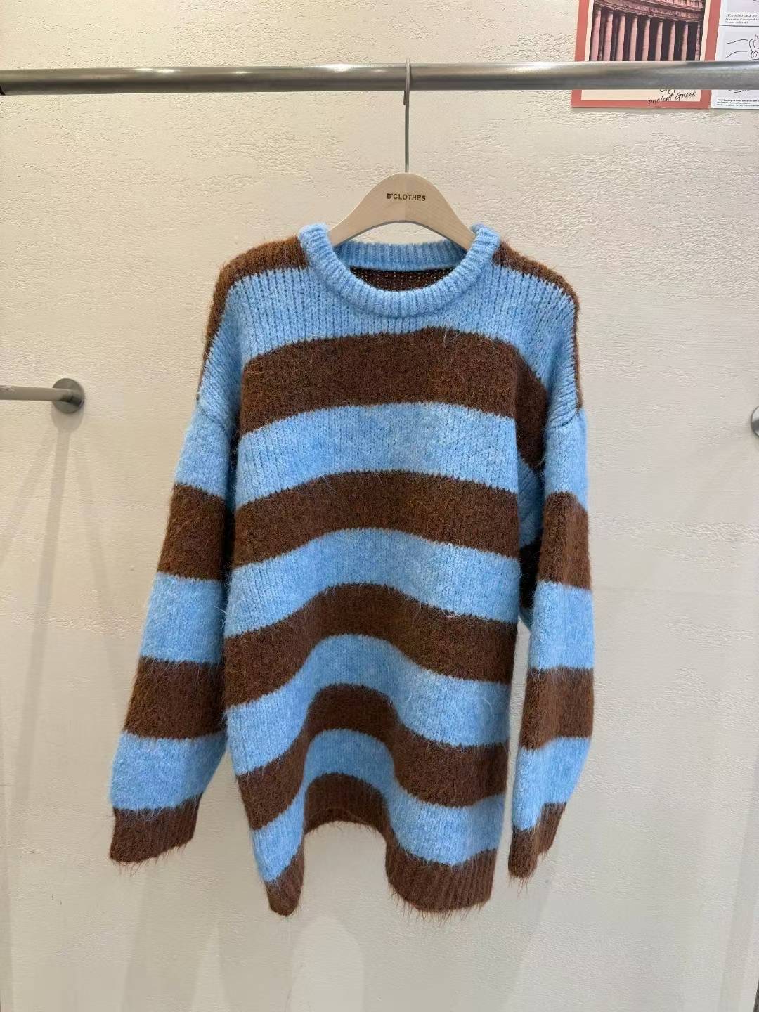 BCLOTHES-비클로스-T韓國代購㊣女裝新款人氣職業推薦毛衣B'CLOTHES毛衣圖色2