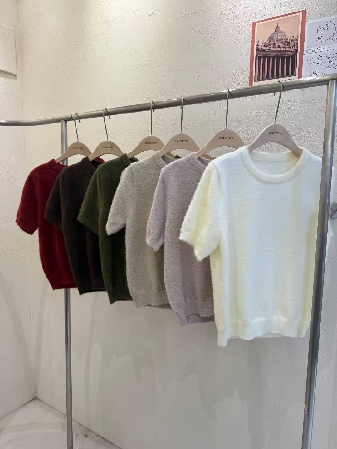 BCLOTHES-비클로스-T韓國直郵㊣女裝新款職業25秋冬針織衫B'CLOTHES針織衫