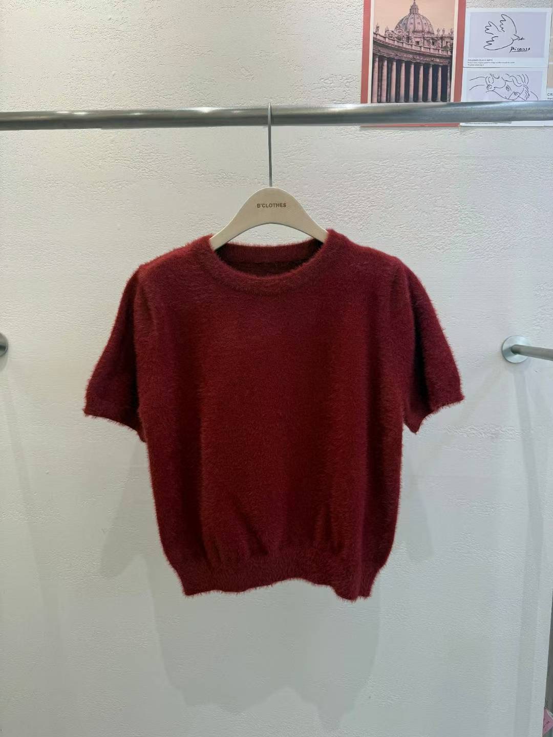 BCLOTHES-비클로스-T韓國直郵㊣女裝新款職業25秋冬針織衫B'CLOTHES針織衫圖色1