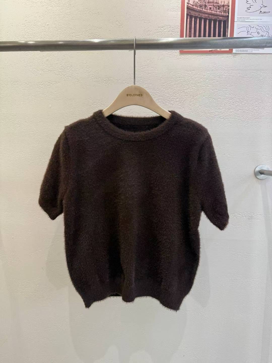 BCLOTHES-비클로스-T韓國直郵㊣女裝新款職業25秋冬針織衫B'CLOTHES針織衫圖色2