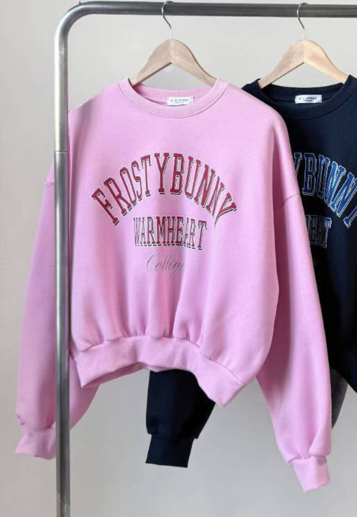 BCLOTHES-비클로스-T東大門㊣直郵女士新品推薦熱賣休閑衛衣B'CLOTHES衛衣圖色1