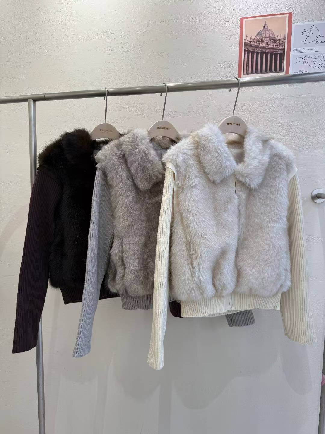 BCLOTHES-비클로스-T韓國直郵㊣女士新款休閑人氣真品夾克B'CLOTHES夾克