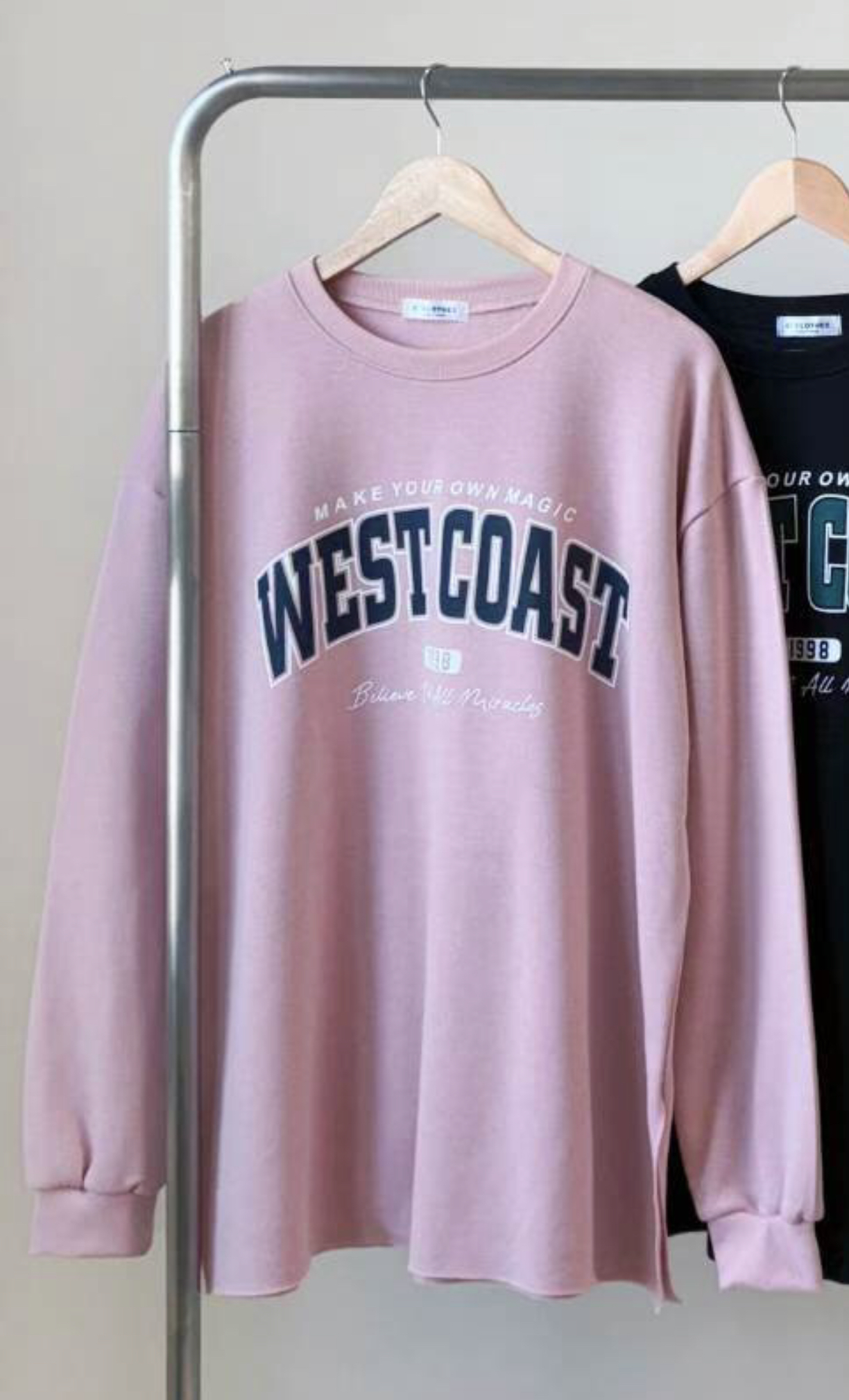 BCLOTHES-비클로스-T東大門㊣實拍女裝新款熱賣人氣長袖T恤B'CLOTHES長袖T恤圖色1