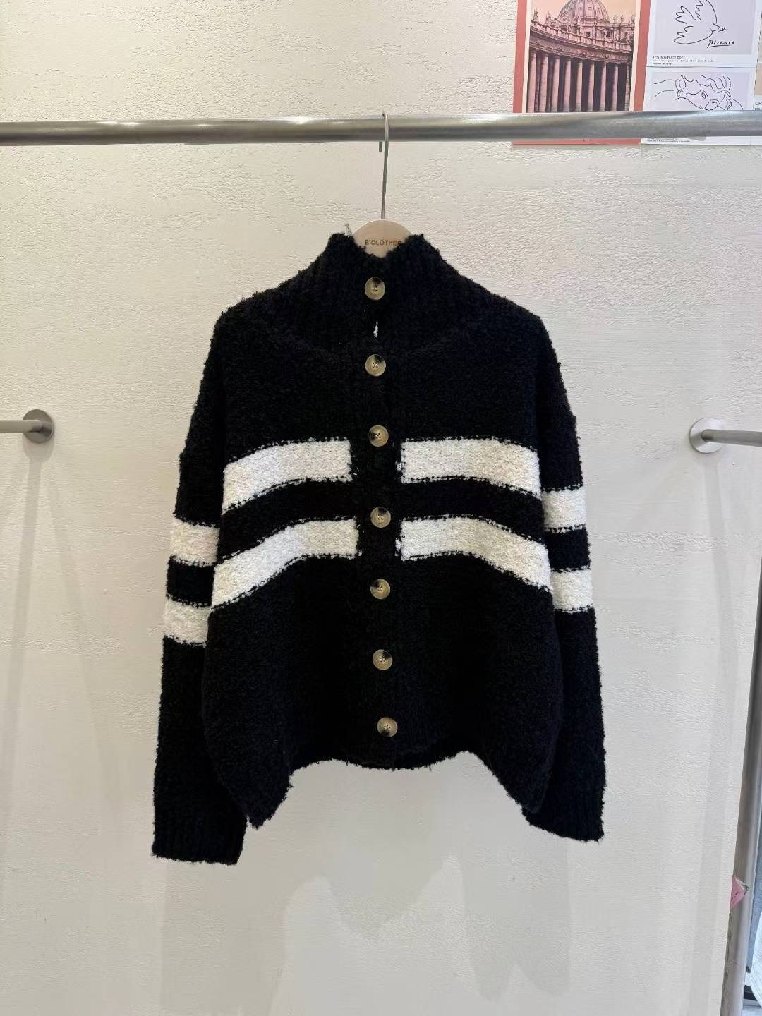 BCLOTHES-비클로스-T東大門㊣代購女士新品推薦25秋冬針織衫B'CLOTHES針織衫圖色3