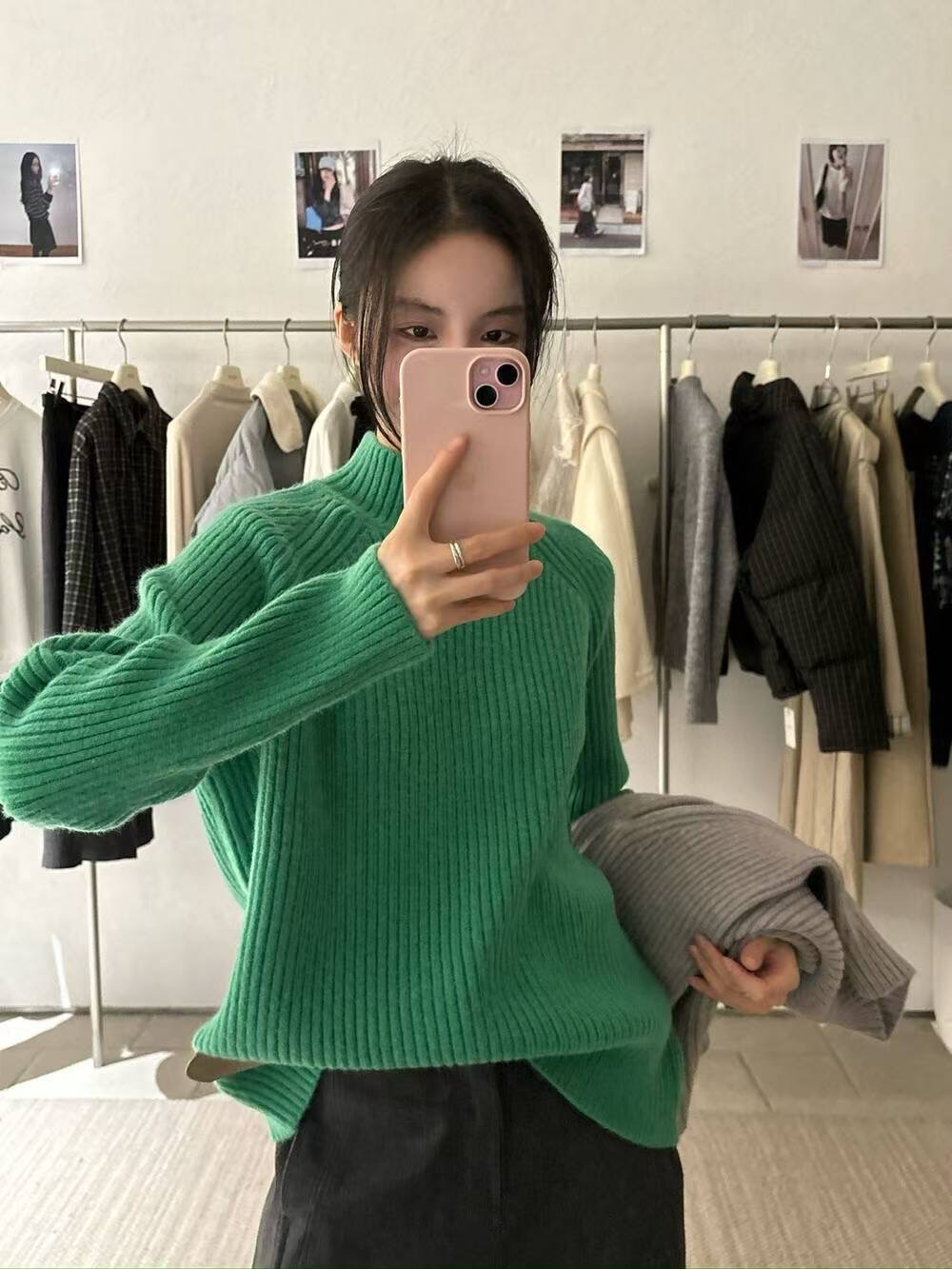 BCLOTHES-비클로스-T韓國直郵㊣女裝新款人氣熱賣推薦毛衣B'CLOTHES毛衣圖色2