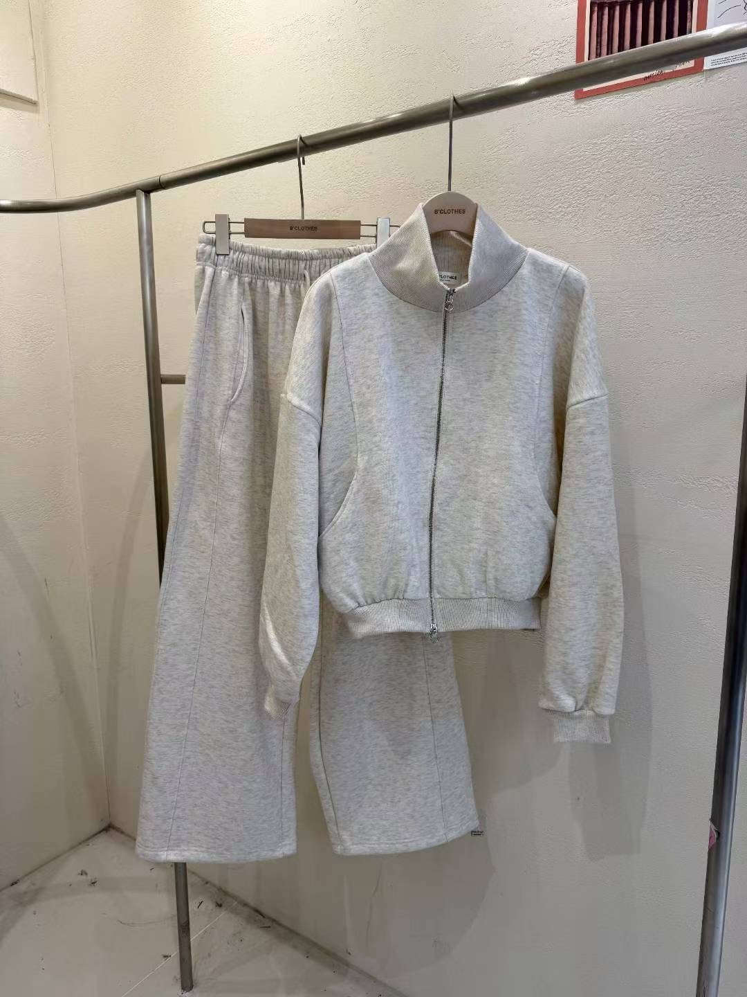 BCLOTHES-비클로스-T韓國代購㊣女士新款休閑時尚人氣套裝B'CLOTHES套裝圖色1