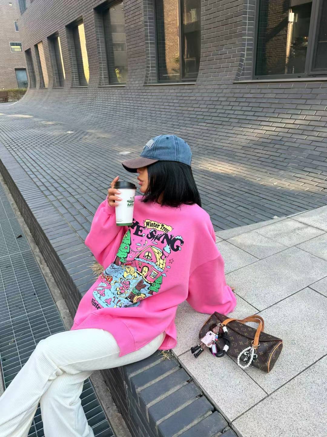 BCLOTHES-비클로스-T東大門㊣直郵女裝新款真品25秋冬衛衣B'CLOTHES衛衣圖色4