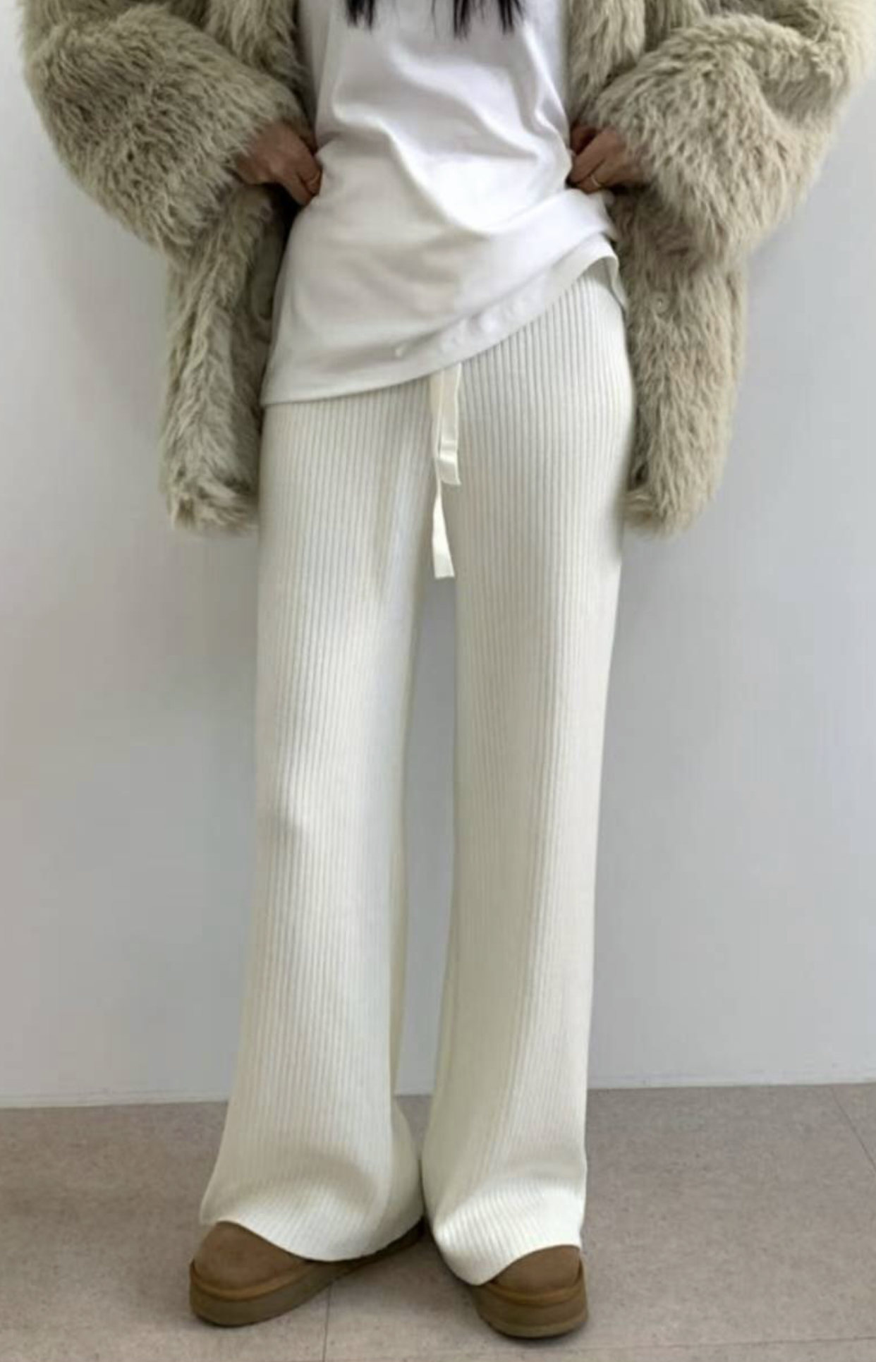 BCLOTHES-비클로스-T東大門㊣實拍女裝新品25秋冬真品休閑褲B'CLOTHES休閑褲圖色1