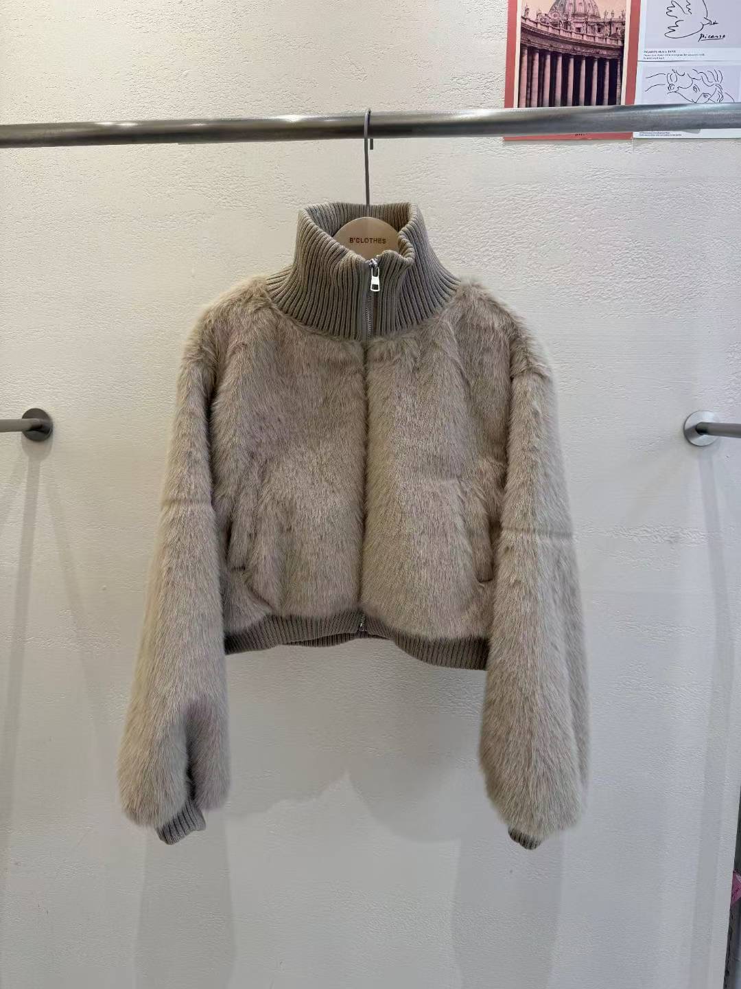 BCLOTHES-비클로스-T韓國代購㊣女士新品熱賣推薦職業夾克B'CLOTHES夾克圖色1