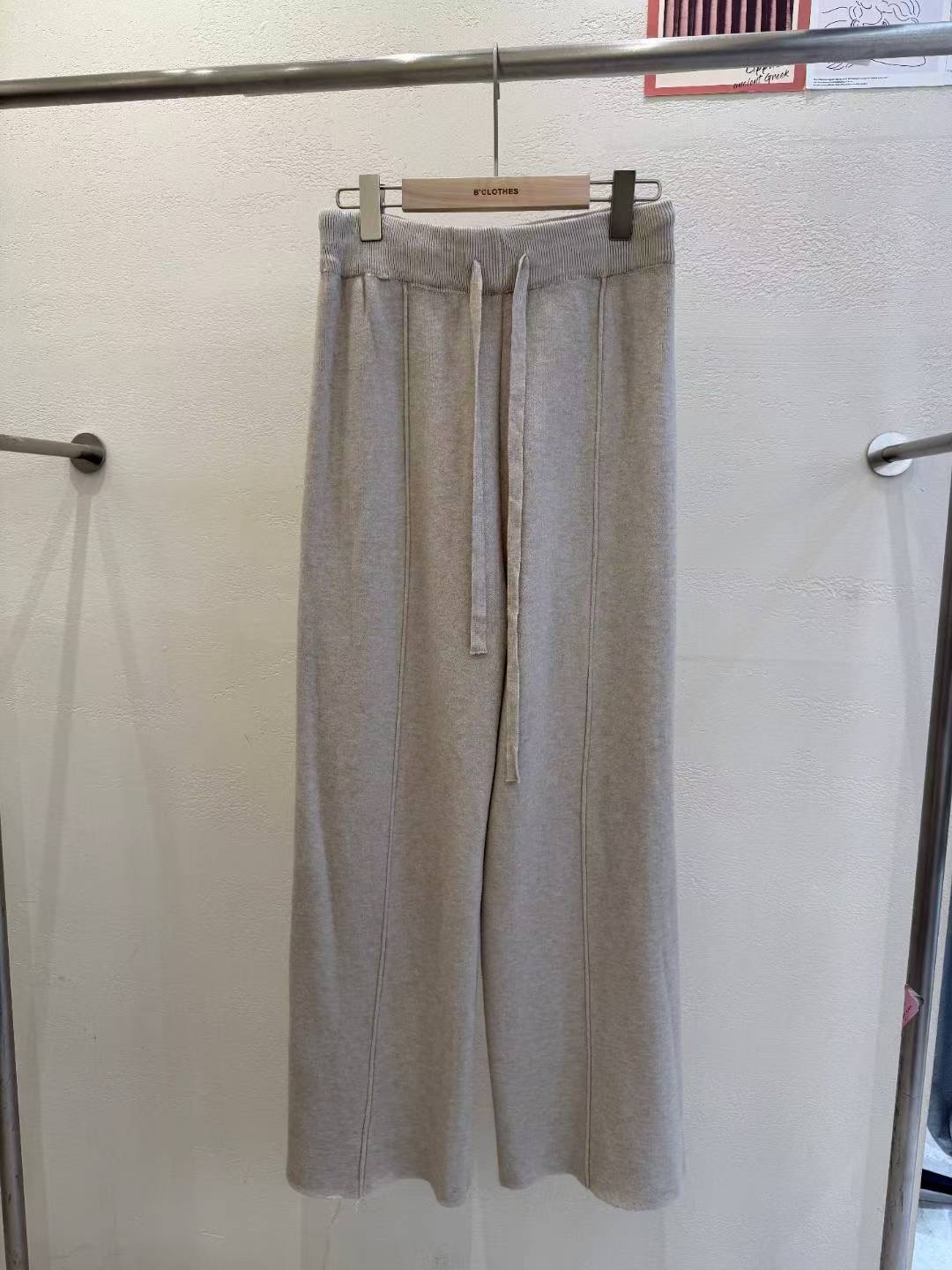 BCLOTHES-비클로스-T韓國代購㊣女士新品25秋冬熱賣休閑褲B'CLOTHES休閑褲圖色2