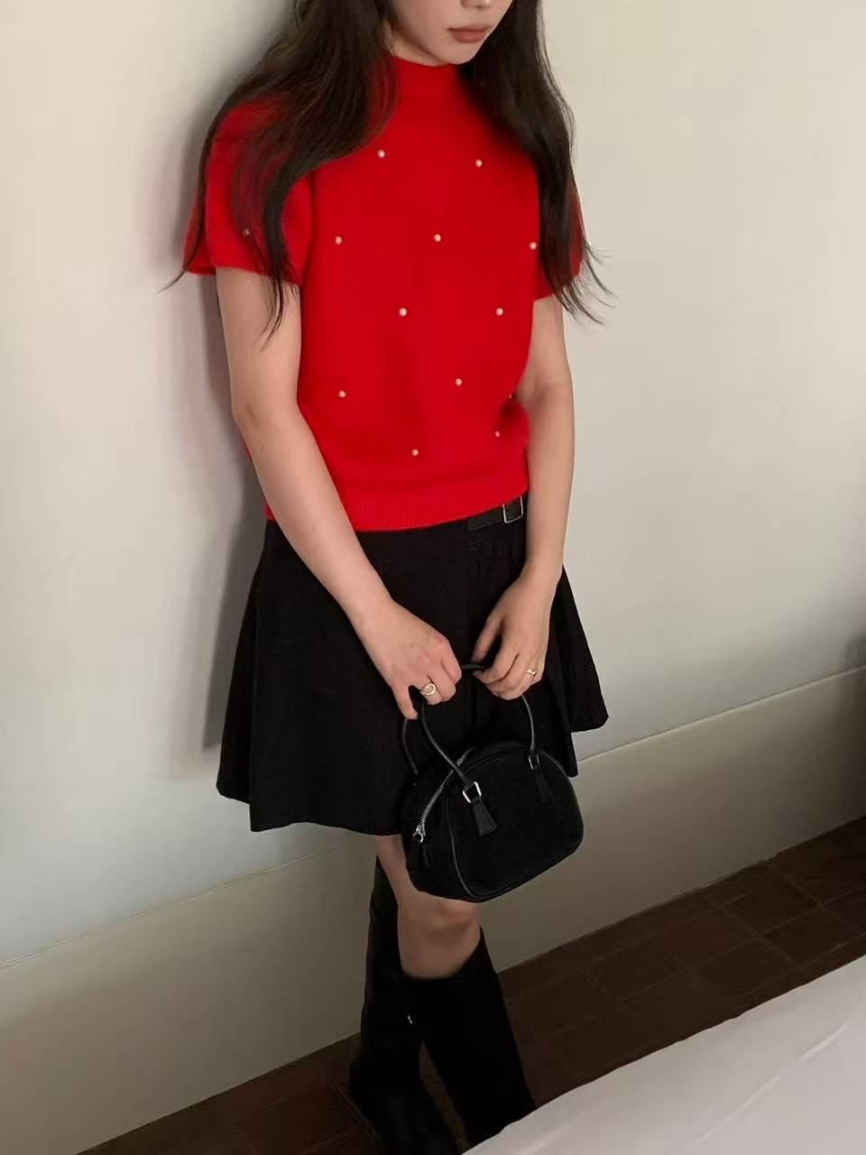 BCLOTHES-비클로스-T韓國直郵㊣女裝新品熱賣25秋冬針織衫B'CLOTHES針織衫