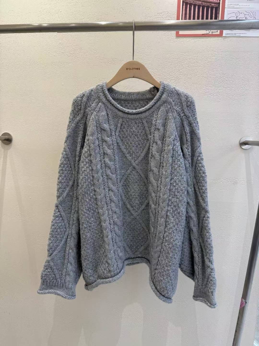 BCLOTHES-비클로스-T東大門㊣實拍女裝新品職業時尚真品毛衣B'CLOTHES毛衣圖色3