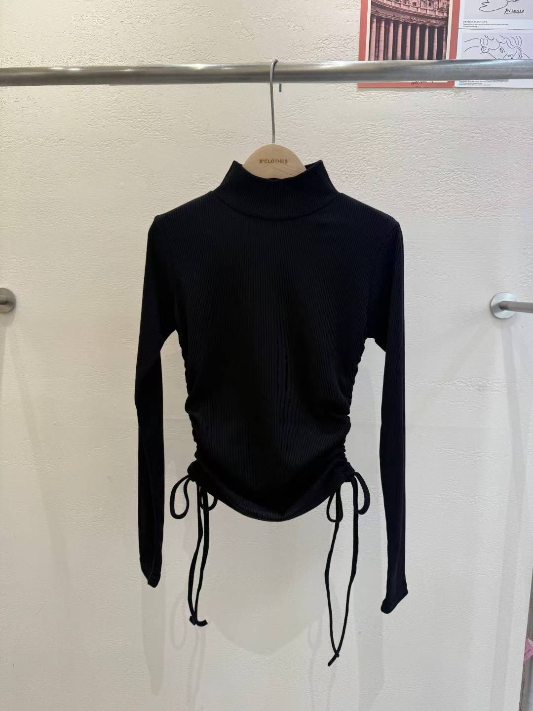 BCLOTHES-비클로스-T韓國直郵㊣女裝新品真品休閑長袖T恤B'CLOTHES長袖T恤圖色3