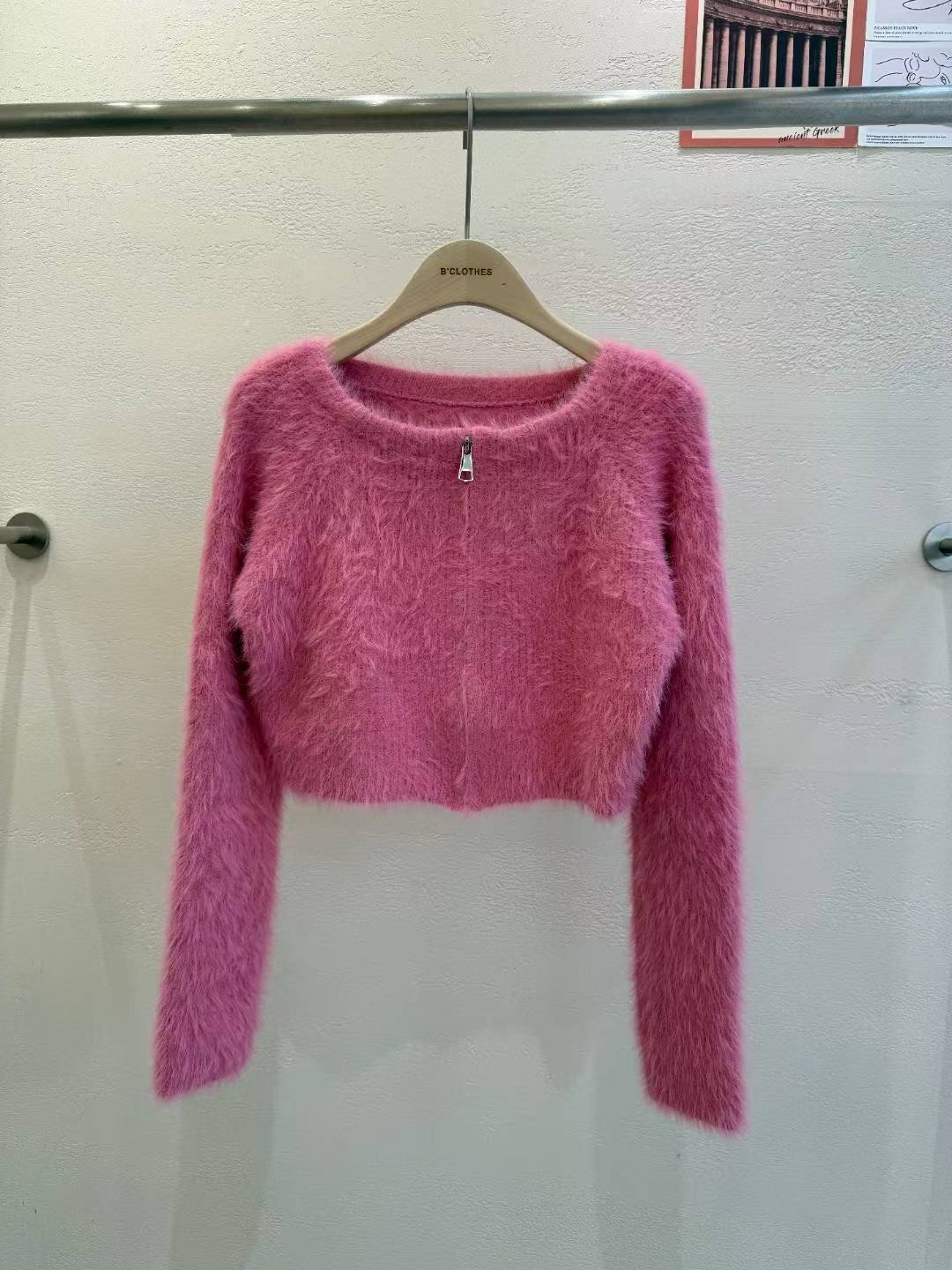 BCLOTHES-비클로스-T韓國代購㊣女士新品推薦休閑人氣針織衫B'CLOTHES針織衫圖色3