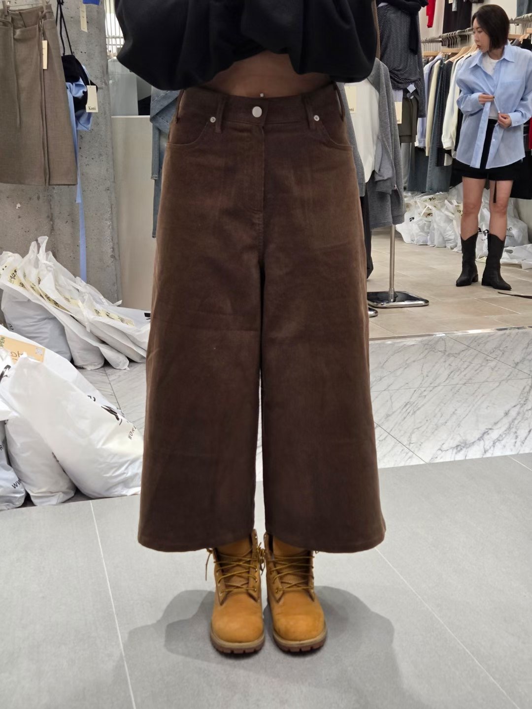 HAPER韓國直郵㊣女士新款人氣推薦時尚職業25秋冬休閑牛仔褲HAPER牛仔褲圖色1