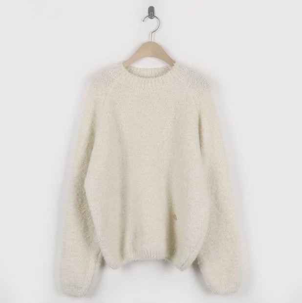 HAPER東大門㊣直郵女士新款真品25秋冬熱賣休閑職業時尚針織衫HAPER針織衫圖色1