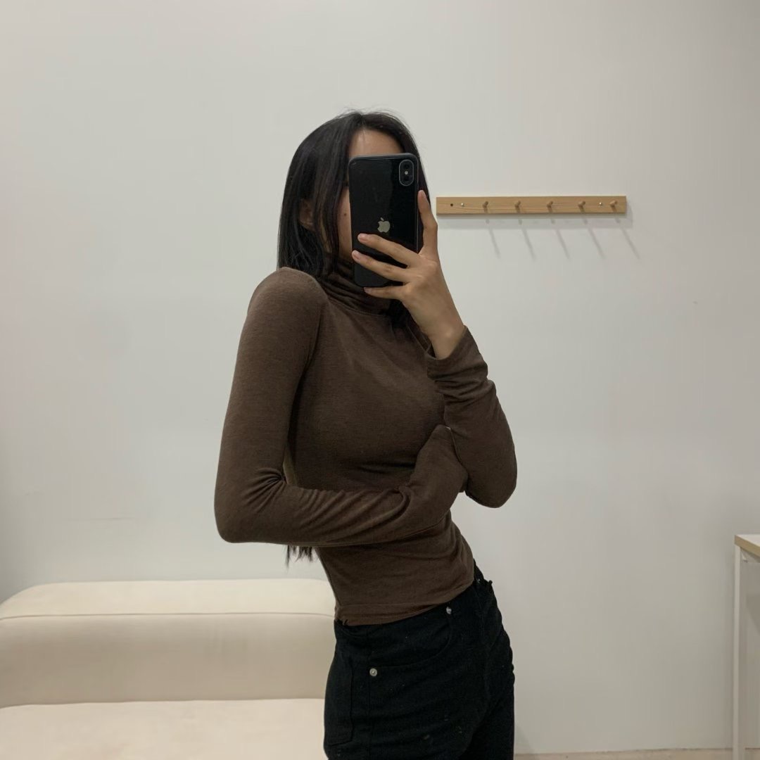 KIKI ROOM韓國直郵㊣女士新款時尚熱賣人氣休閑25秋冬長袖T恤KIKI ROOM長袖T恤