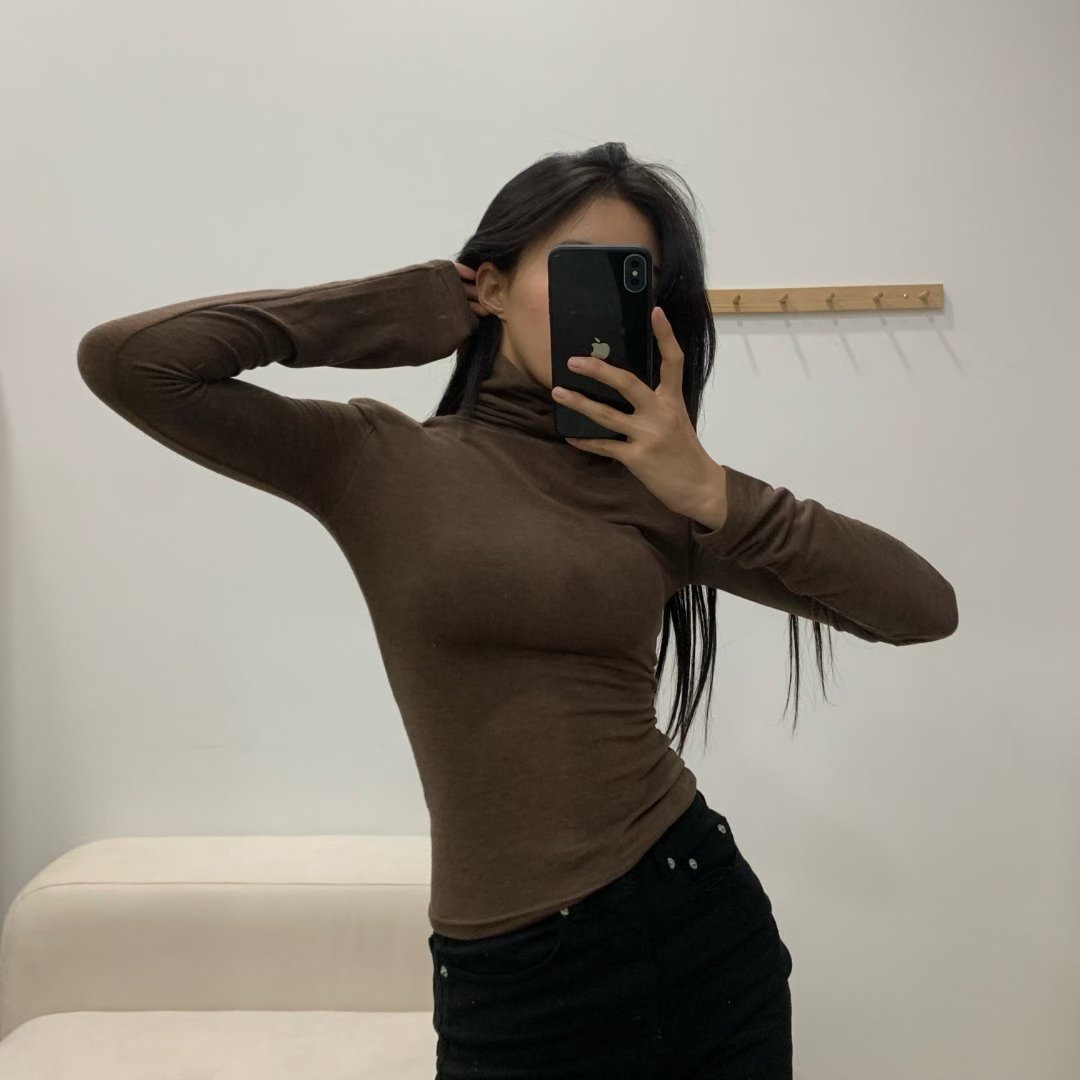 KIKI ROOM韓國直郵㊣女士新款時尚熱賣人氣休閑25秋冬長袖T恤KIKI ROOM長袖T恤