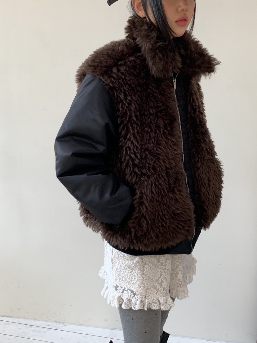 SUNDER MARKET東大門㊣直郵女士新款休閑時尚推薦真品夾克SUNDER MARKET夾克