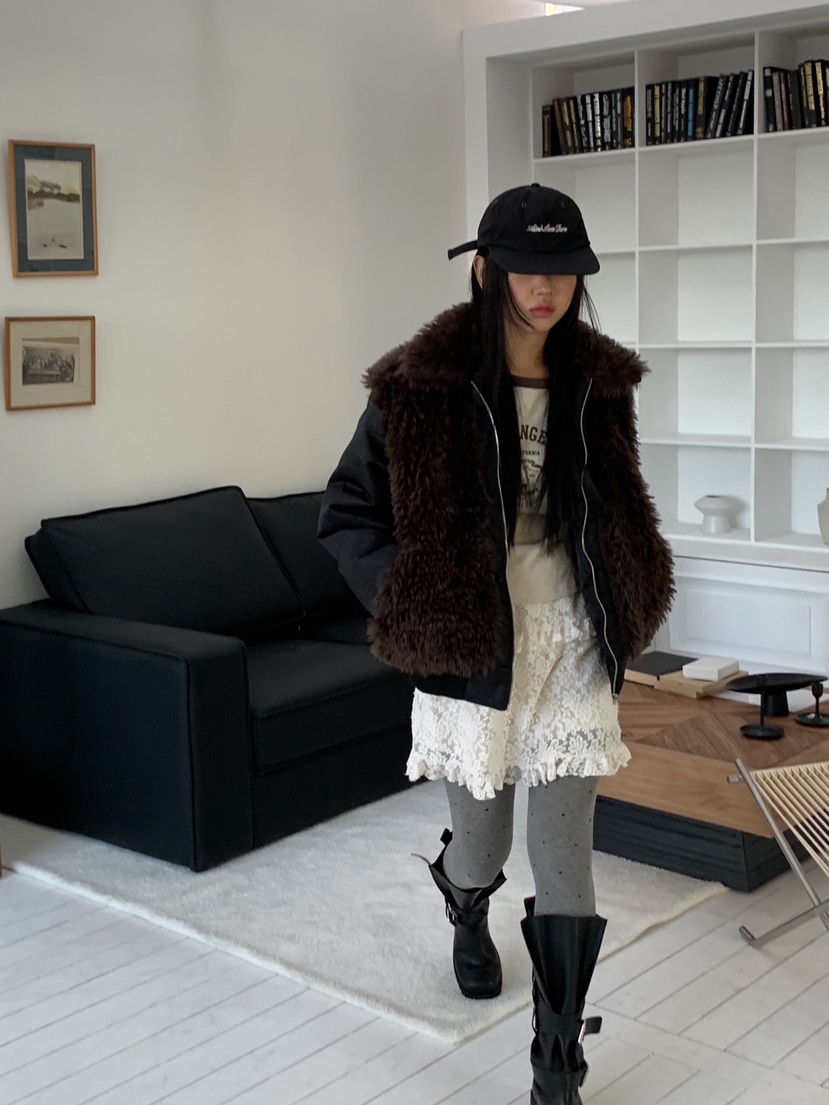 SUNDER MARKET東大門㊣直郵女士新款休閑時尚推薦真品夾克SUNDER MARKET夾克