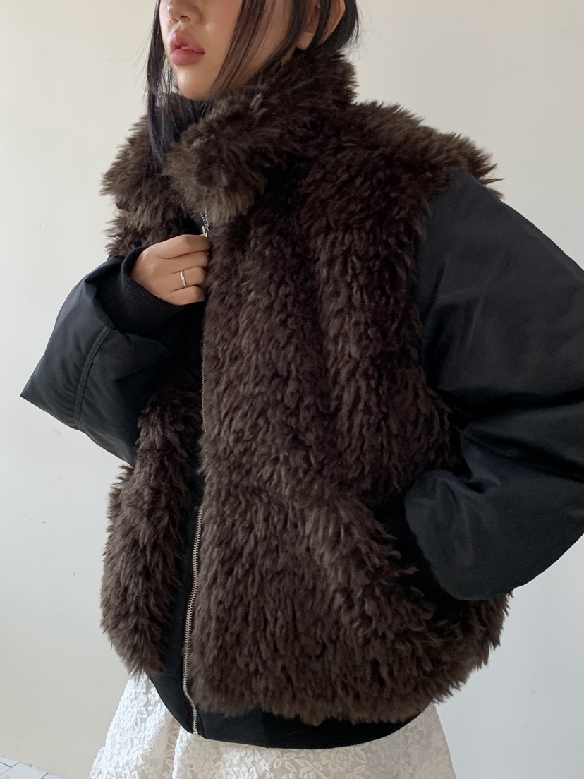 SUNDER MARKET東大門㊣直郵女士新款休閑時尚推薦真品夾克SUNDER MARKET夾克