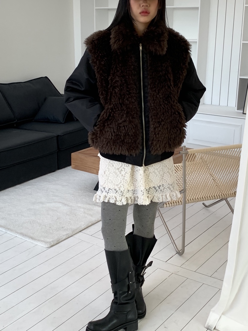 SUNDER MARKET東大門㊣直郵女士新款休閑時尚推薦真品夾克SUNDER MARKET夾克圖色2