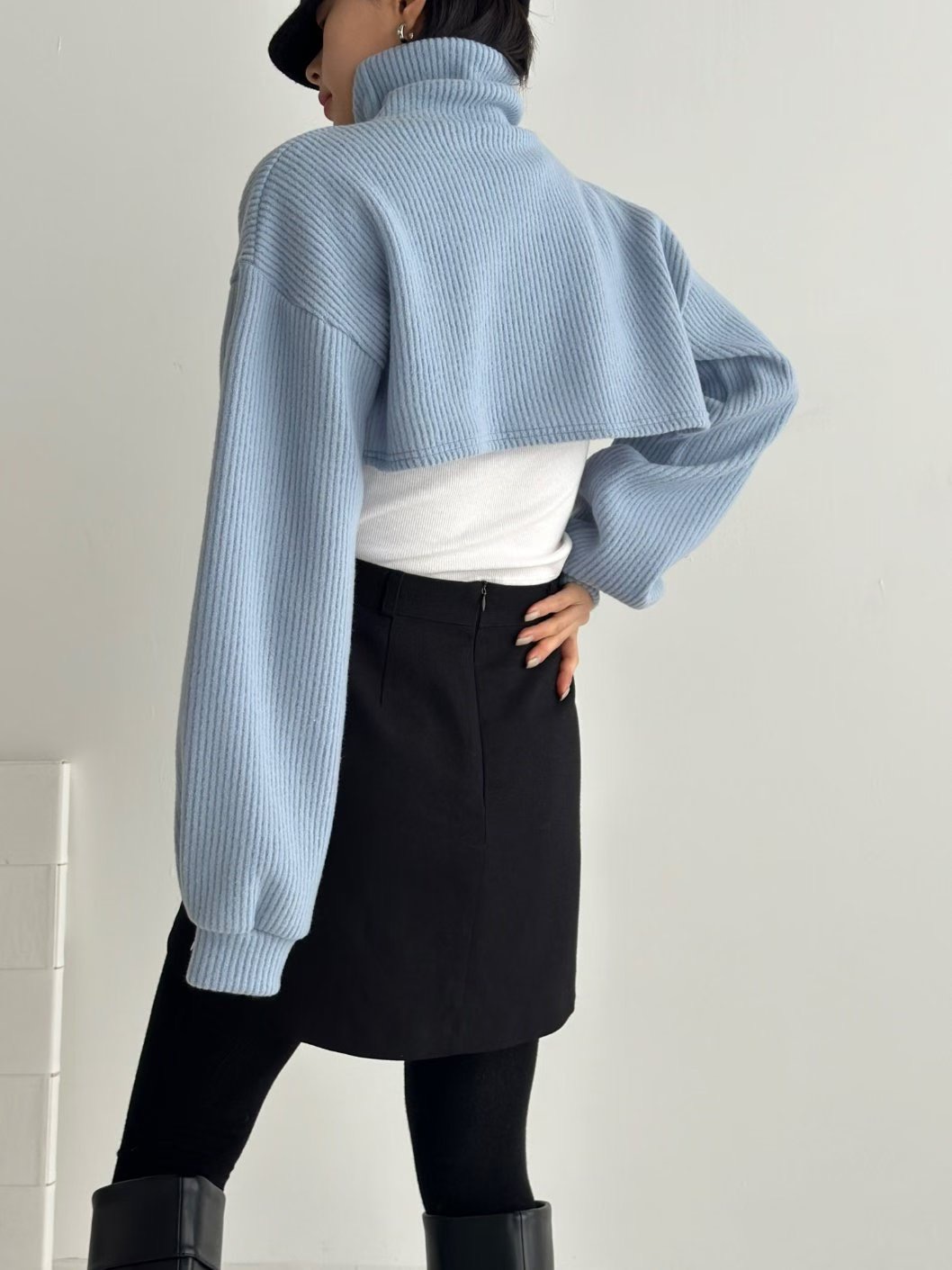 KIKI ROOM韓國直郵㊣女士新品真品人氣25秋冬職業休閑針織衫KIKI ROOM針織衫