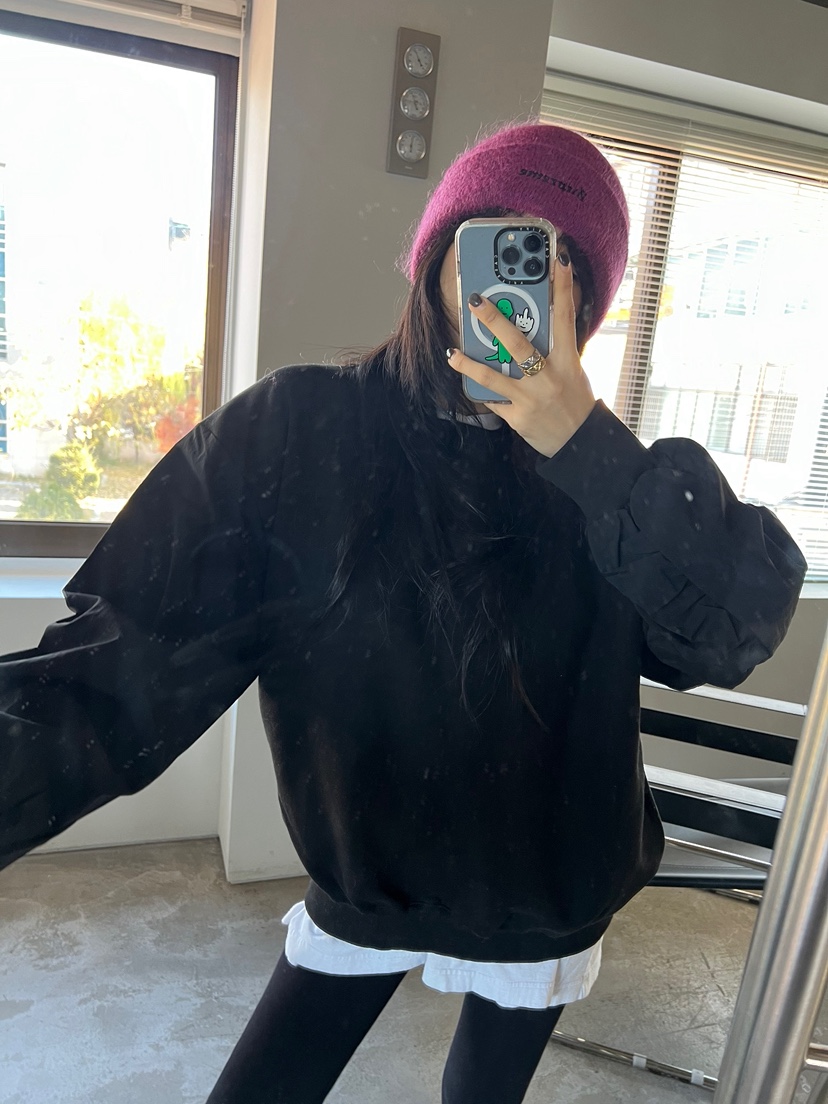 SOLAR東大門㊣代購女士新品休閑人氣真品職業時尚衛衣馬海毛SOLAR衛衣