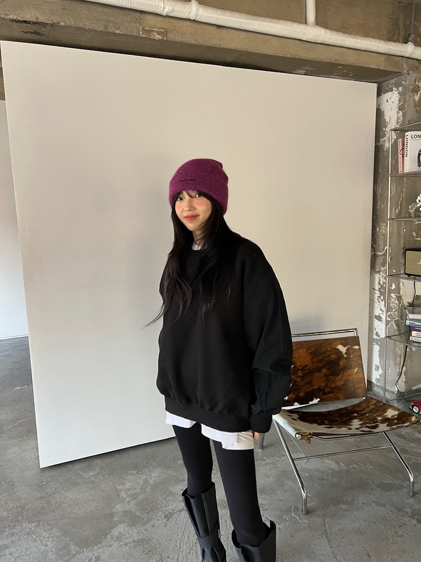 SOLAR東大門㊣代購女士新品休閑人氣真品職業時尚衛衣馬海毛SOLAR衛衣